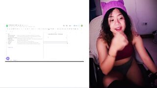 DERPIXON PARTY GAMES HENTAI REVIEW REACTION RATING - ExotiqFox Solo Gooner Girl Masturbation