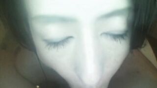 My ex a horny Japanese woman with a hairy pussy loves to - 14 image