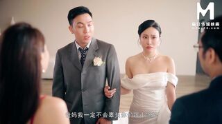 ModelMedia Asia - Soon-to-be-married slutty wife engages in wife-swapping sex before her wedding day - 2 image