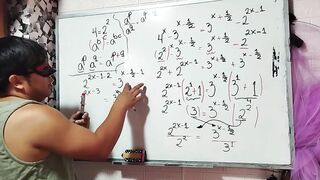 26 Algebra: Calculate X in the exponent - Sexual Mathematics - Azaghal Soul - Milf Mature Monster cock