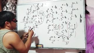 26 Algebra: Calculate X in the exponent - Sexual Mathematics - Azaghal Soul - Milf Mature Monster cock