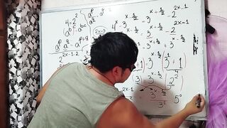 26 Algebra: Calculate X in the exponent - Sexual Mathematics - Azaghal Soul - Milf Mature Monster cock