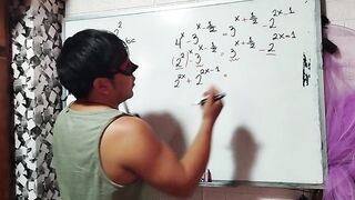 26 Algebra: Calculate X in the exponent - Sexual Mathematics - Azaghal Soul - Milf Mature Monster cock
