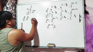 26 Algebra: Calculate X in the exponent - Sexual Mathematics - Azaghal Soul - Milf Mature Monster cock