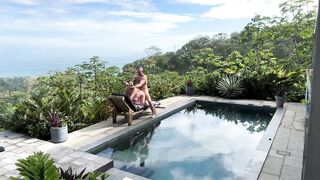 REAL Outdoors Public SEX with multiple angles and FACIAL CUMSHOT