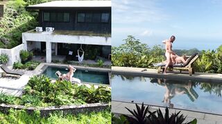 REAL Outdoors Public SEX with multiple angles and FACIAL CUMSHOT