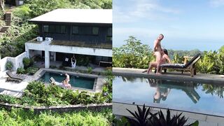 REAL Outdoors Public SEX with multiple angles and FACIAL CUMSHOT