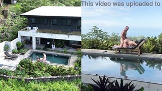 REAL Outdoors Public SEX with multiple angles and FACIAL CUMSHOT