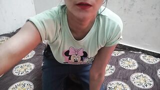 Indian step mother ne apne step son apna chut dikhaya