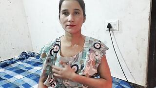 Step sister ko chocolate khila kar chut mang liya