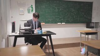 Slutty Student Jinbaona Gets Ravished by Her Dominant Teacher