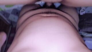 Pinay Stepmother and Bagguetzzz na stepson fucked and Cum inside her pussy - 5 image