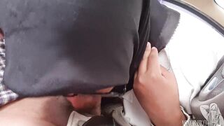 Minokiiko Give Hijab BJ to the Boss for Free Car Ride - 12 image