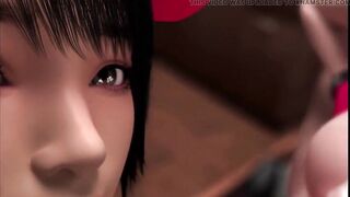 3d - Extra service from deliver pizza with a big tits