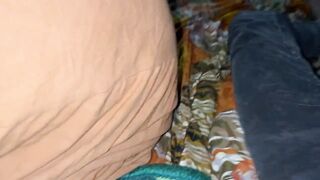 Romance with stepsister after her husband is not at home - 1 image