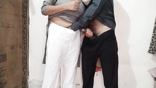 Hot Indian Bhabhi in Salwar Fucked with Teen Boy in Desi Doggystyle (Hindi Audio) - 2 image