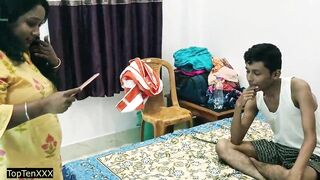 Devar Bhabhi amazing hot sex with clear talking