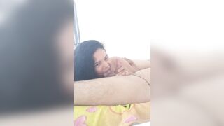 A beautiful wife who likes to suck cock all day long