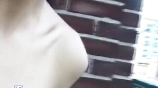 Outdoor rude humiliation