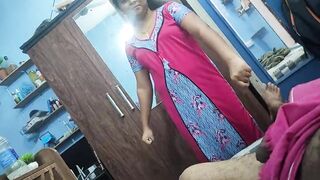 Malayali step mother hot sex with step son while step son wife not in home - 1 image