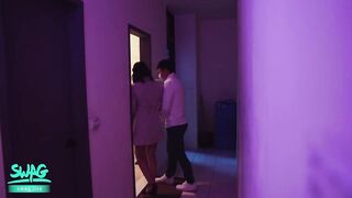 Fuck Hot MILF in Coffee Shop and Public Toilet