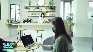 Fuck Hot MILF in Coffee Shop and Public Toilet