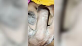 My boobs pressing sinking