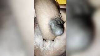 My boobs pressing sinking