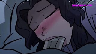 Distracting Him For The Blowjob of His Life - TOP Animation