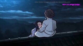 Distracting Him For The Blowjob of His Life - TOP Animation