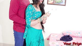 Full video - Jija saali Beautiful hot girl Priya first time sex with StepSister with Hindi Audio Indian sex