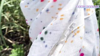 Komal walked ahead in the sugarcane field and her lover followed her