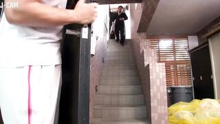 The Young Wife From the Neighborhood I Meet Every Morning at the Garbage Collection Point Is Amazing. Part1