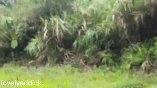 fitri kencing lagi. Outdoor Piss