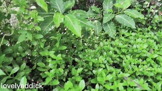fitri kencing lagi. Outdoor Piss