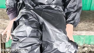 fitri kencing lagi. Outdoor Piss