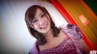 Two Cocks and a Creampie for Horny Asian Babe Hikaru Ayami