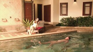 Fresh girl a slut with brown hair gets her pussy stuffed