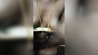 My Oiled Boobs Scream & Tormented in BDSM, Filmed by Tamil Cuck - IndianHotwifeX
