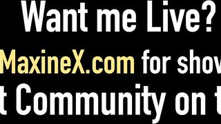 Asian pornstar MaxineX gets naughty with her sex toy & squirts like a pro