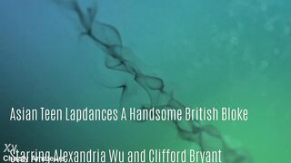 Watch this hot Chinese teen lapdance and seduce a British dude