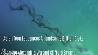 Watch this hot Chinese teen lapdance and seduce a British dude