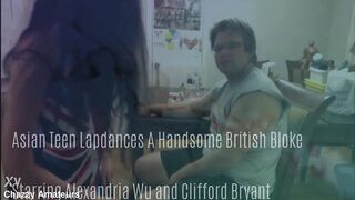 Watch this hot Chinese teen lapdance and seduce a British dude