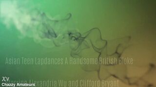 Watch this hot Chinese teen lapdance and seduce a British dude