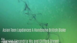 Watch this hot Chinese teen lapdance and seduce a British dude