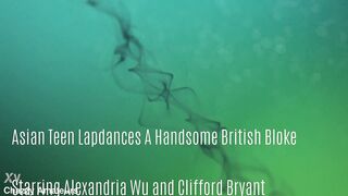 Watch this hot Chinese teen lapdance and seduce a British dude