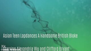 Watch this hot Chinese teen lapdance and seduce a British dude