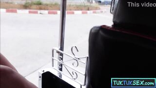 Thai MILF with big tits and ass picked up and pounded hard in hotel room