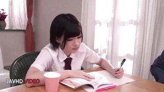 Hairy Asian Goddess Delivers a Hot Blowjob Before a Hardcore Fucking Fest in Japan - 2 image