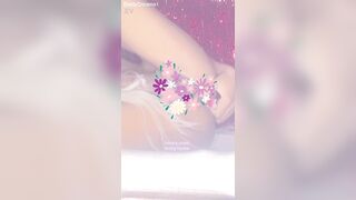 Sexy Asian cutie with small tits and natural butt plug enjoys anal play